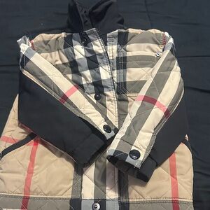 Burberry Black Quilted Jacket